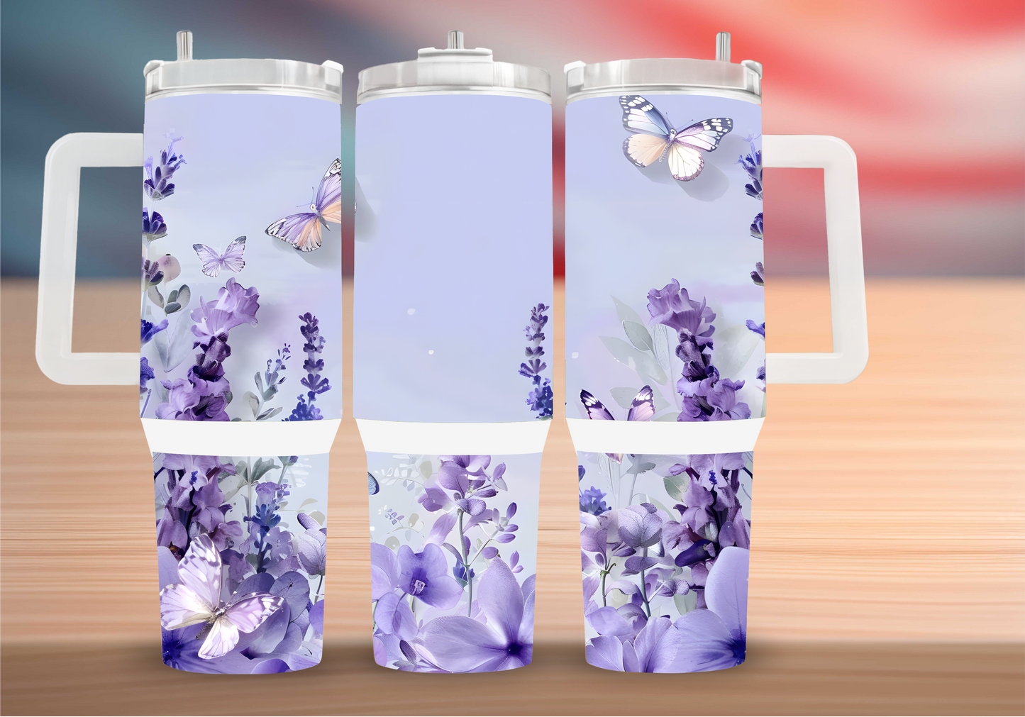 Personalized Tumbler with handle