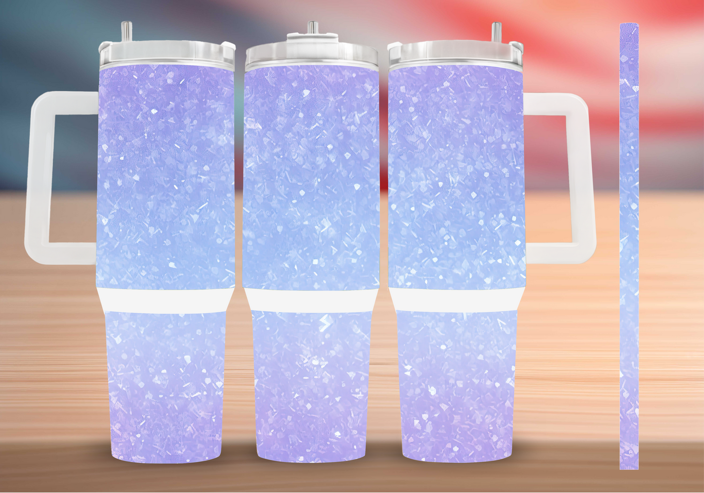 Personalized Tumbler with handle