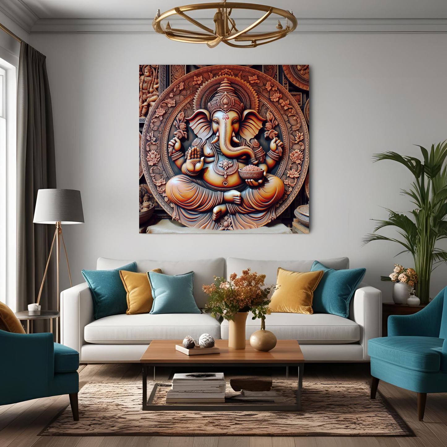 Canvas Art- Ganesha
