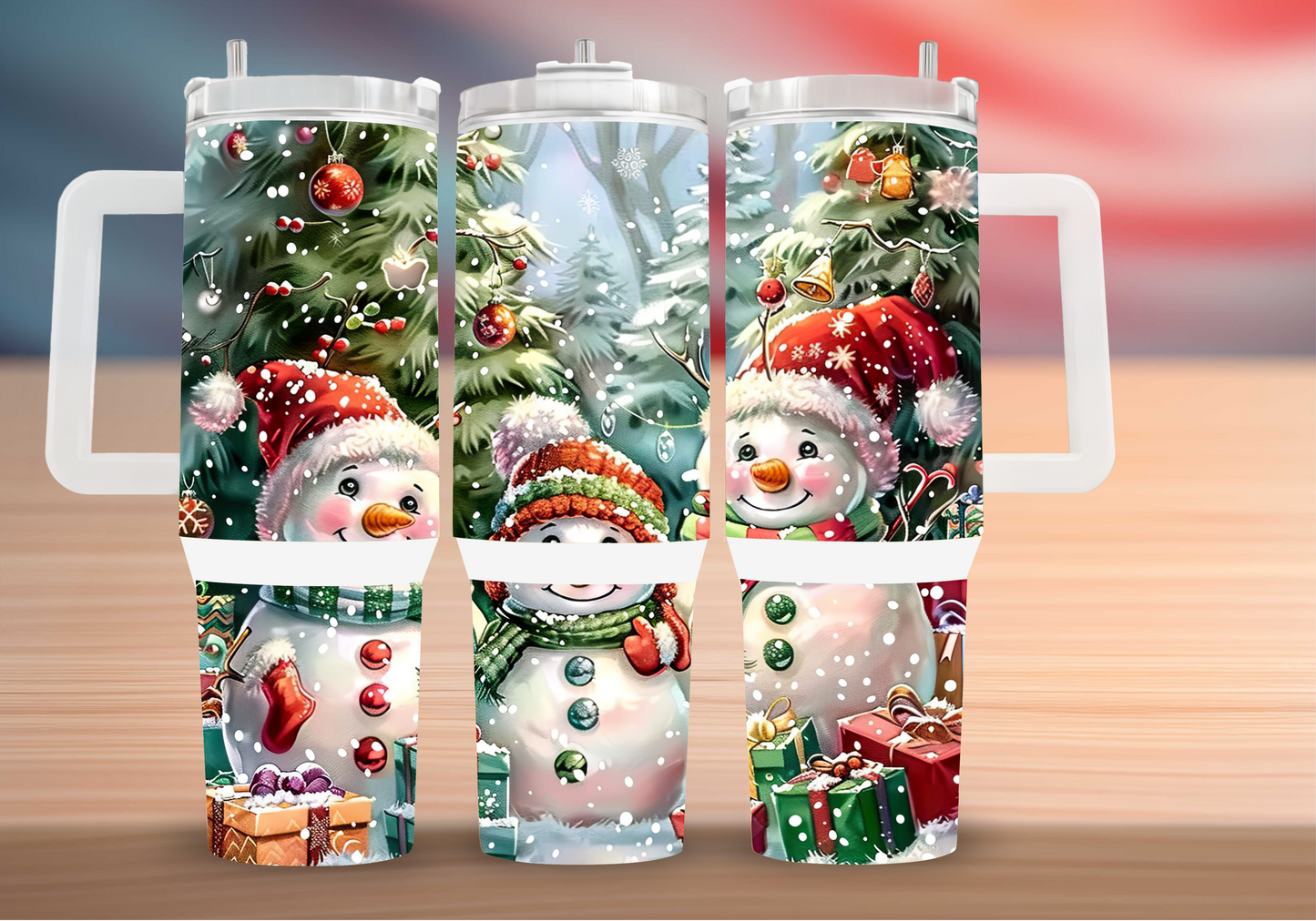Personalized Tumbler with handle