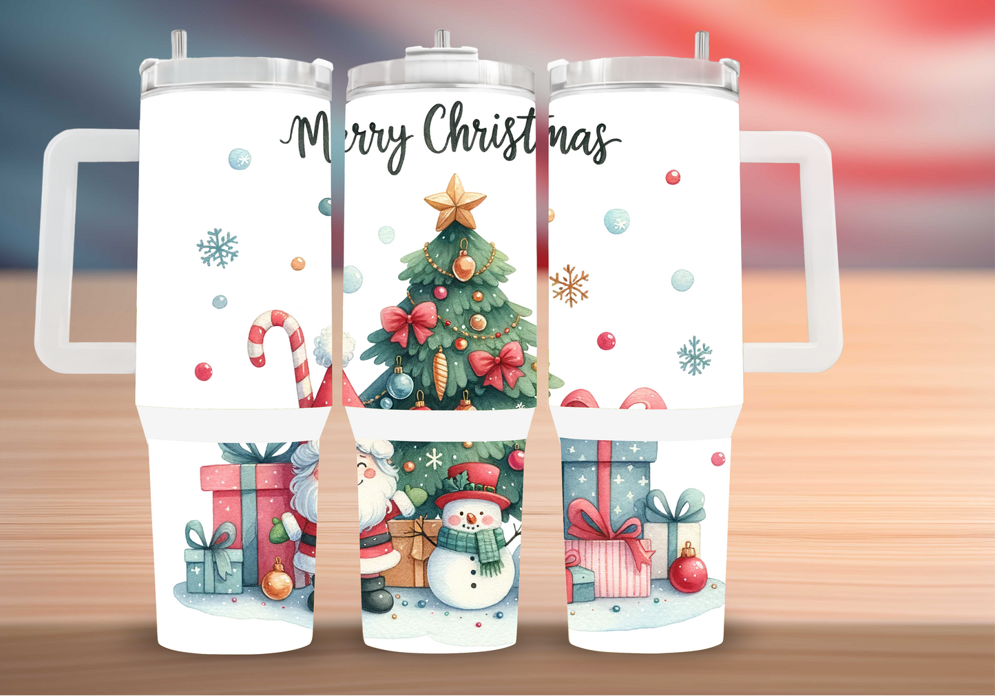 Personalized Tumbler with handle
