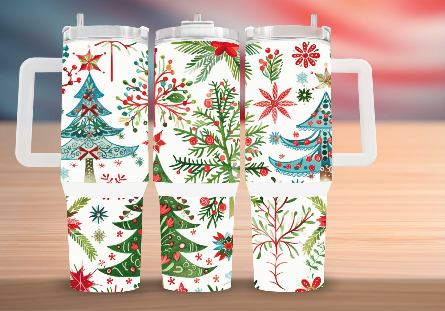 Personalized Tumbler with handle