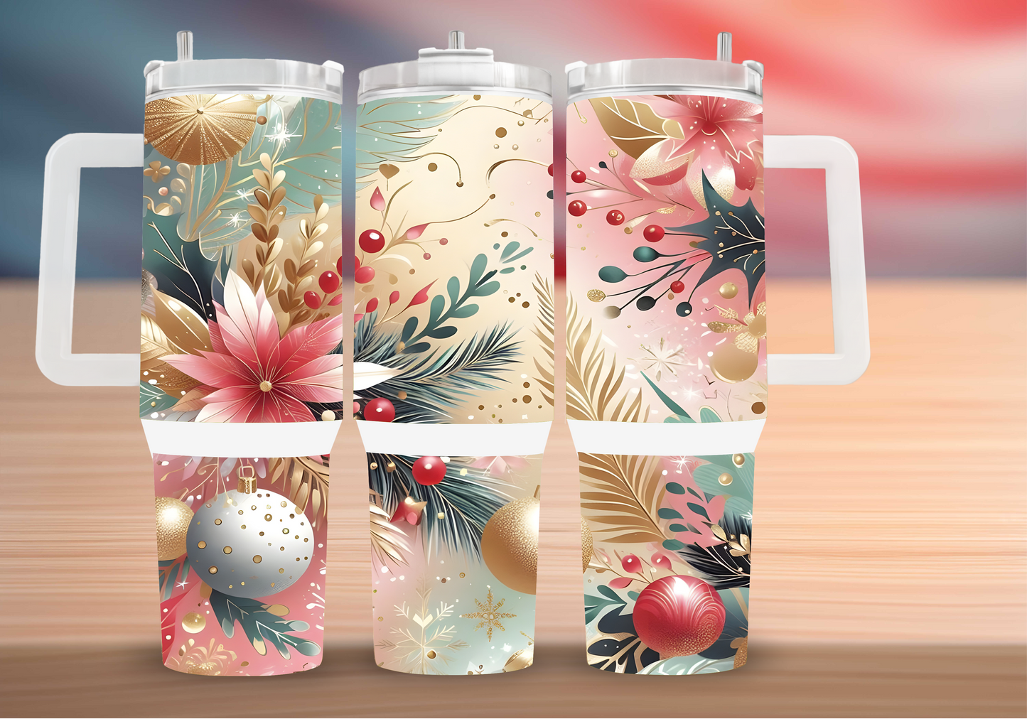 Personalized Tumbler with handle