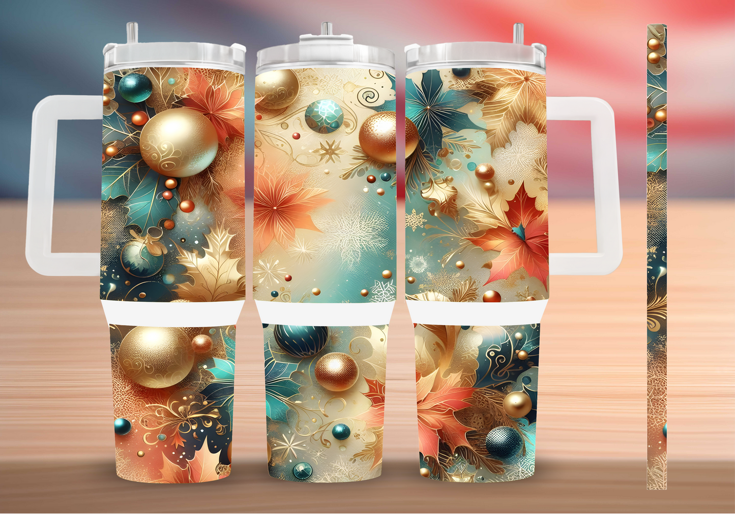 Personalized Tumbler with handle