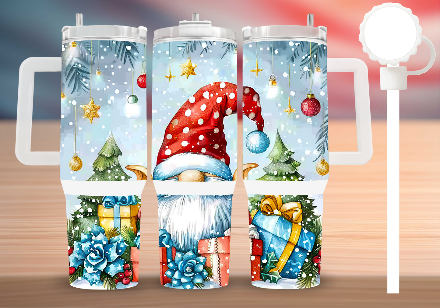 Personalized Tumbler with handle