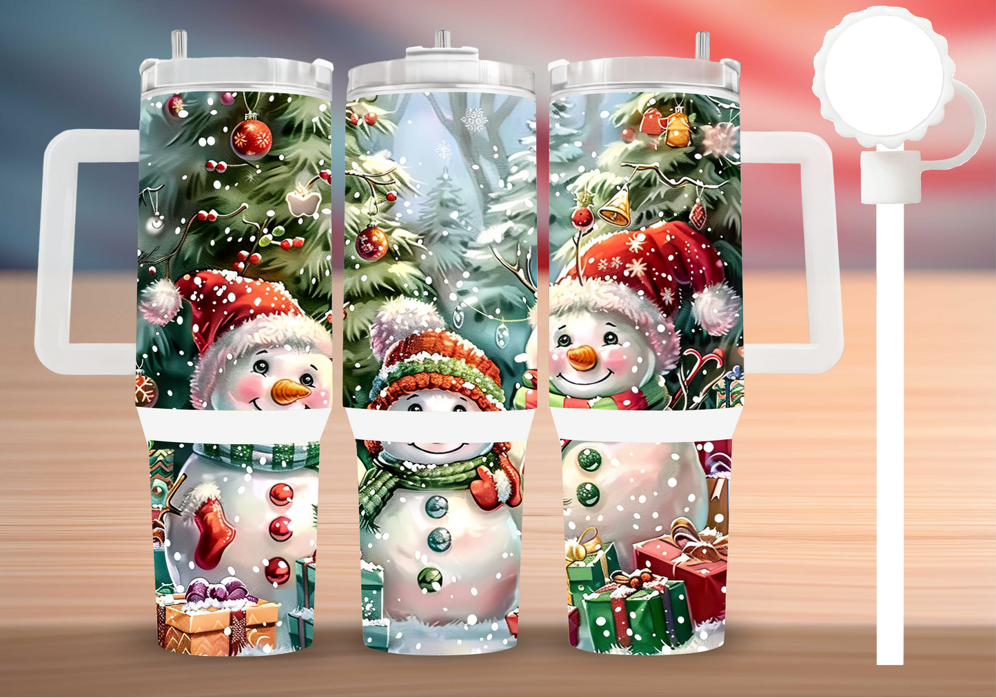 Personalized Tumbler with handle