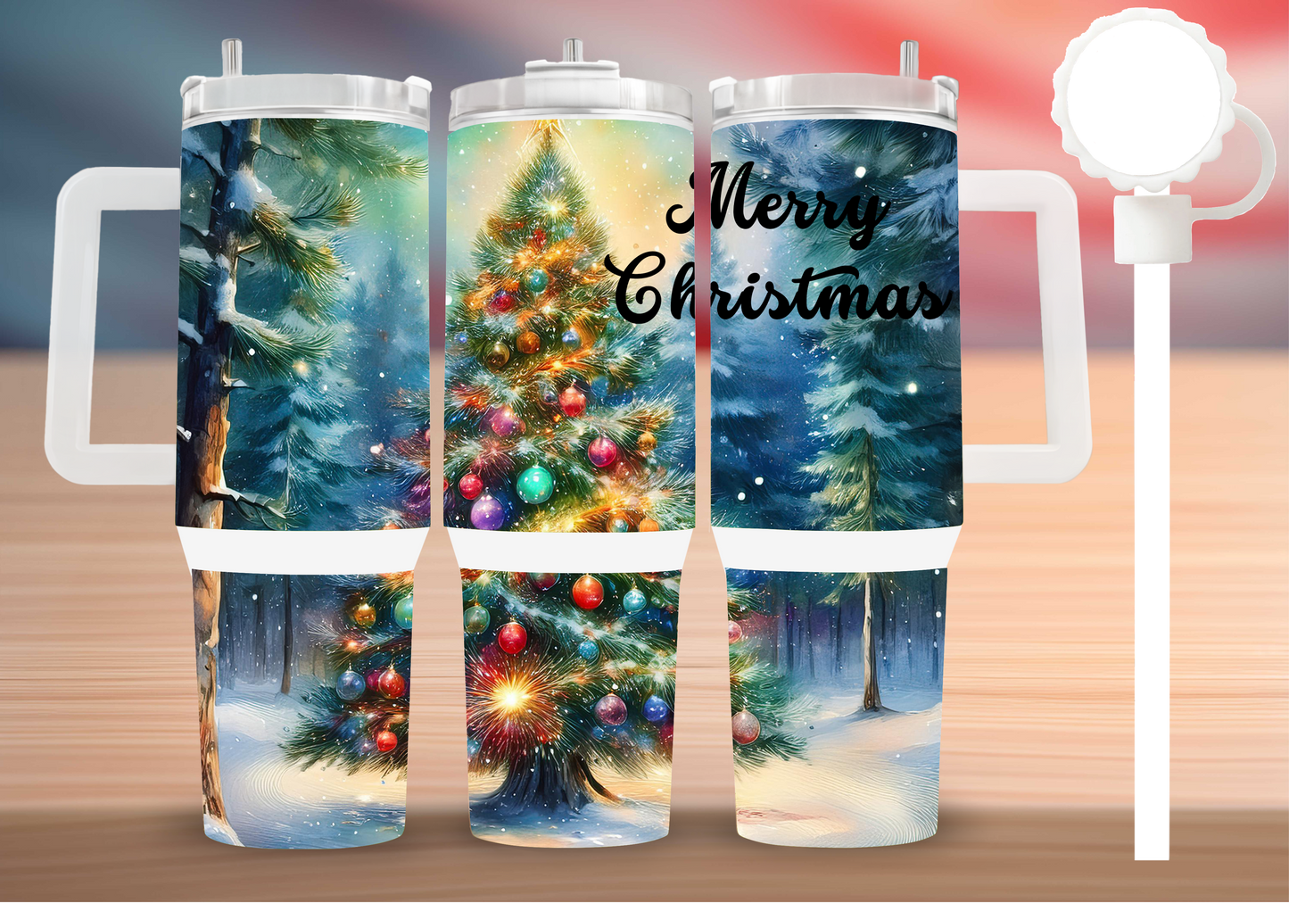 Personalized Tumbler with handle