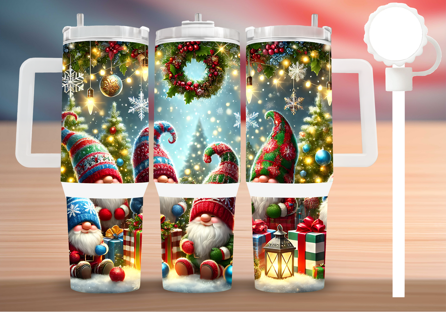 Personalized Tumbler with handle