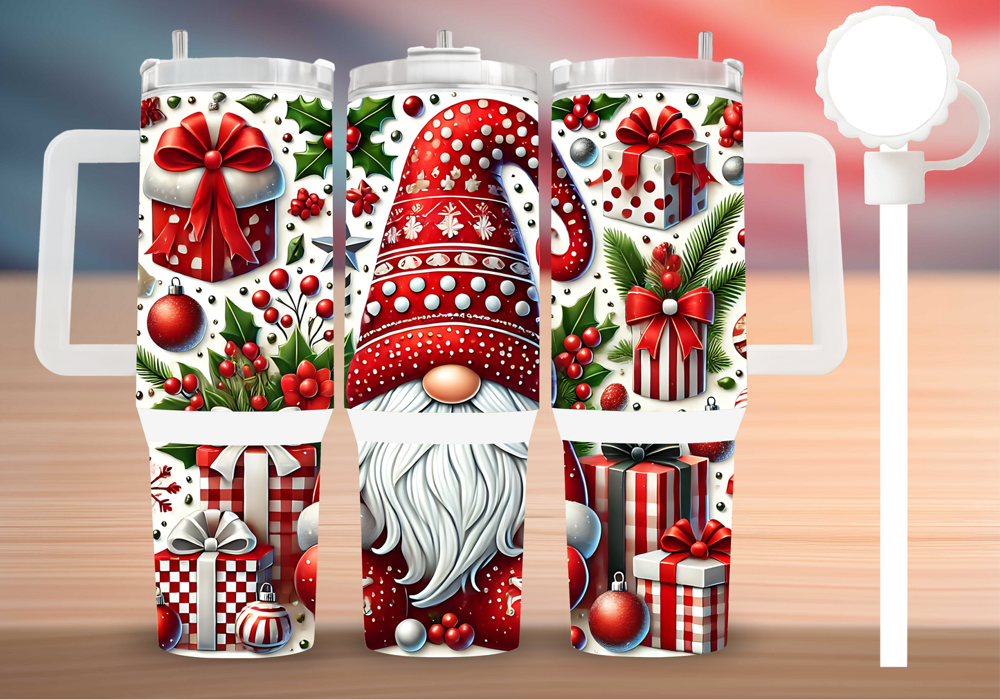Personalized Tumbler with handle