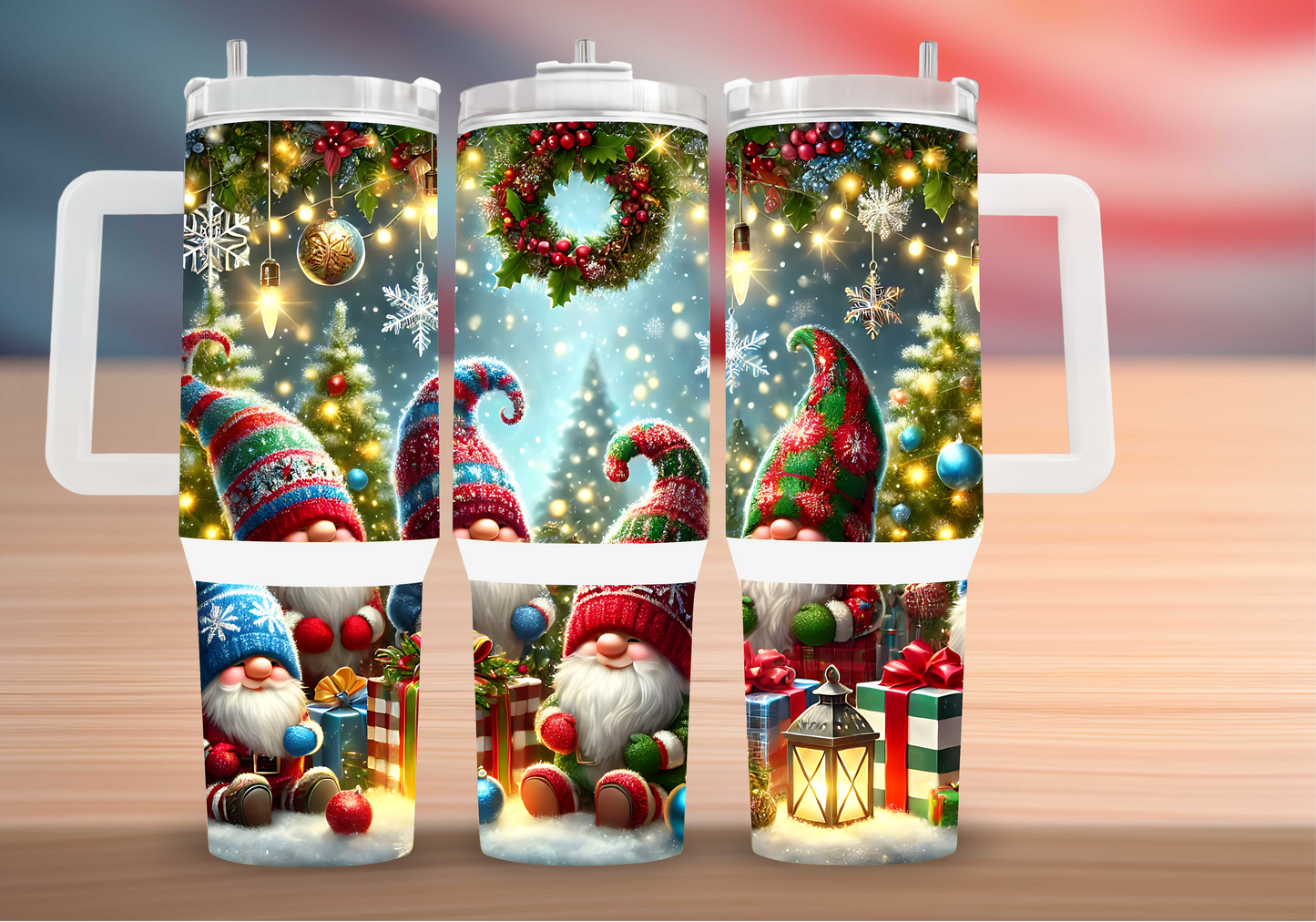 Personalized Tumbler with handle