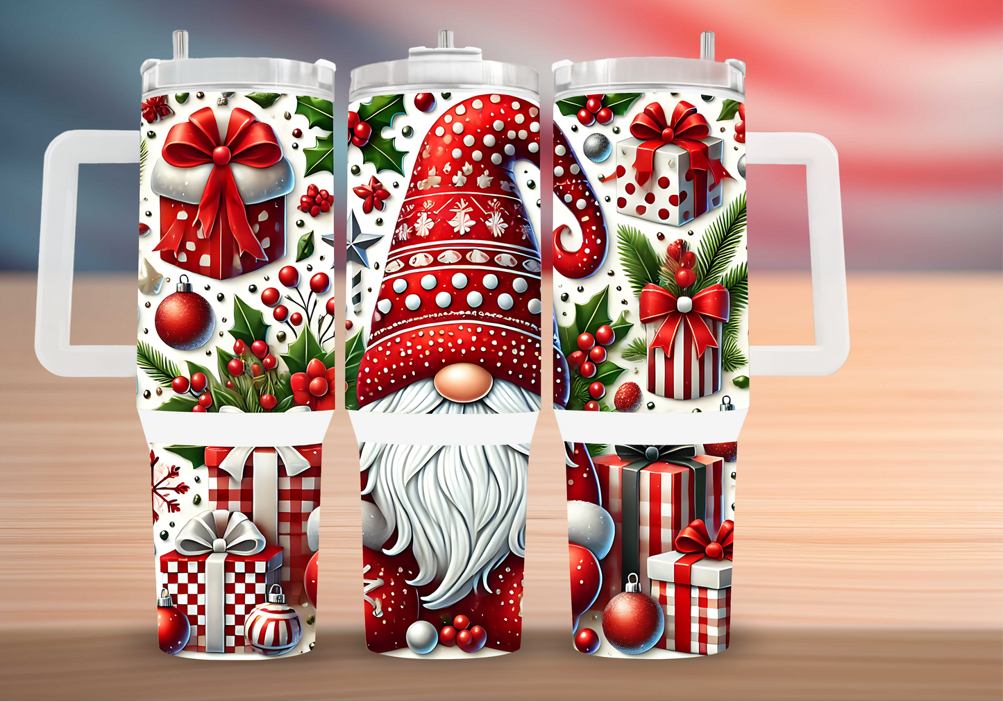 Personalized Tumbler with handle