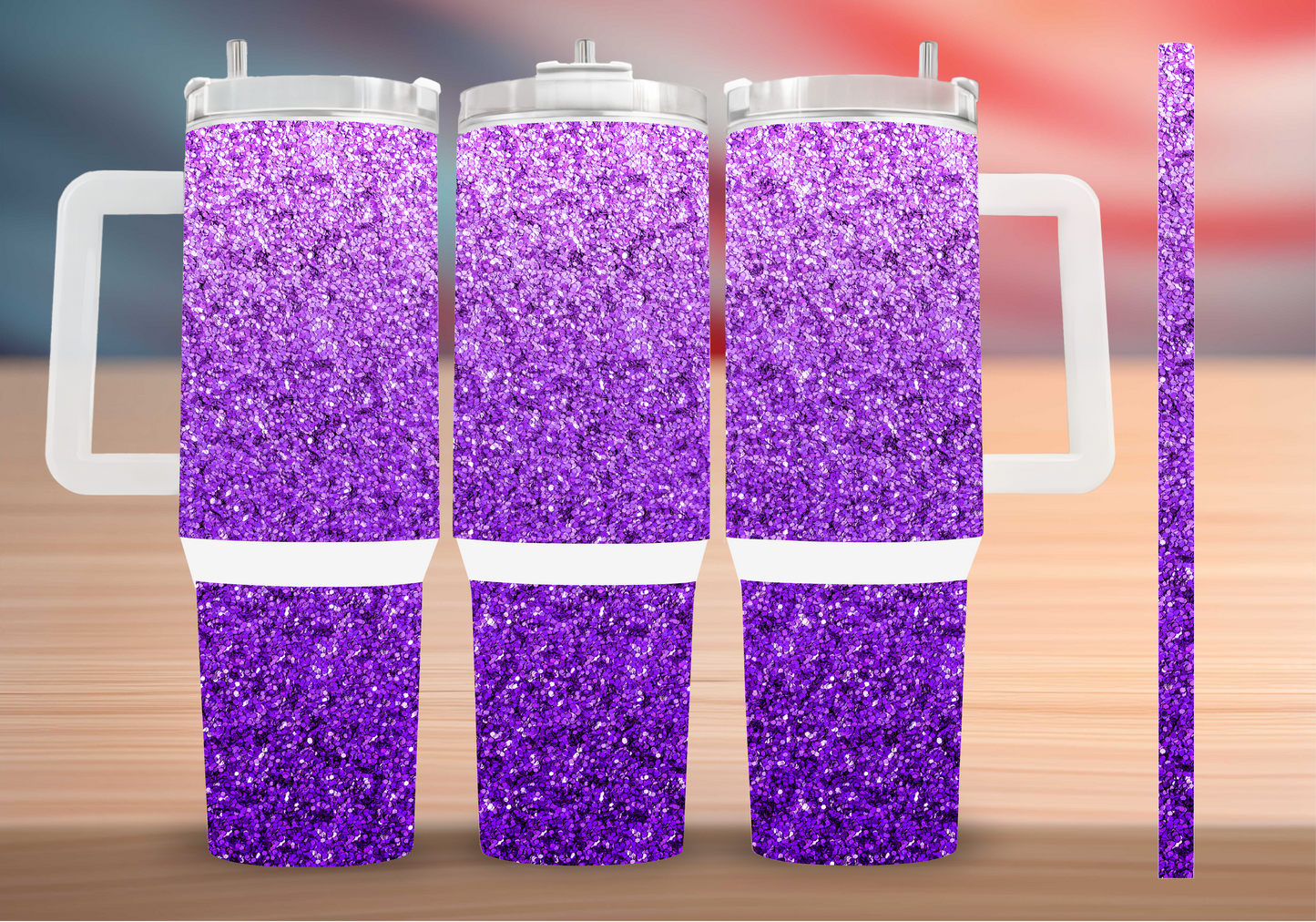 Personalized Tumbler with handle