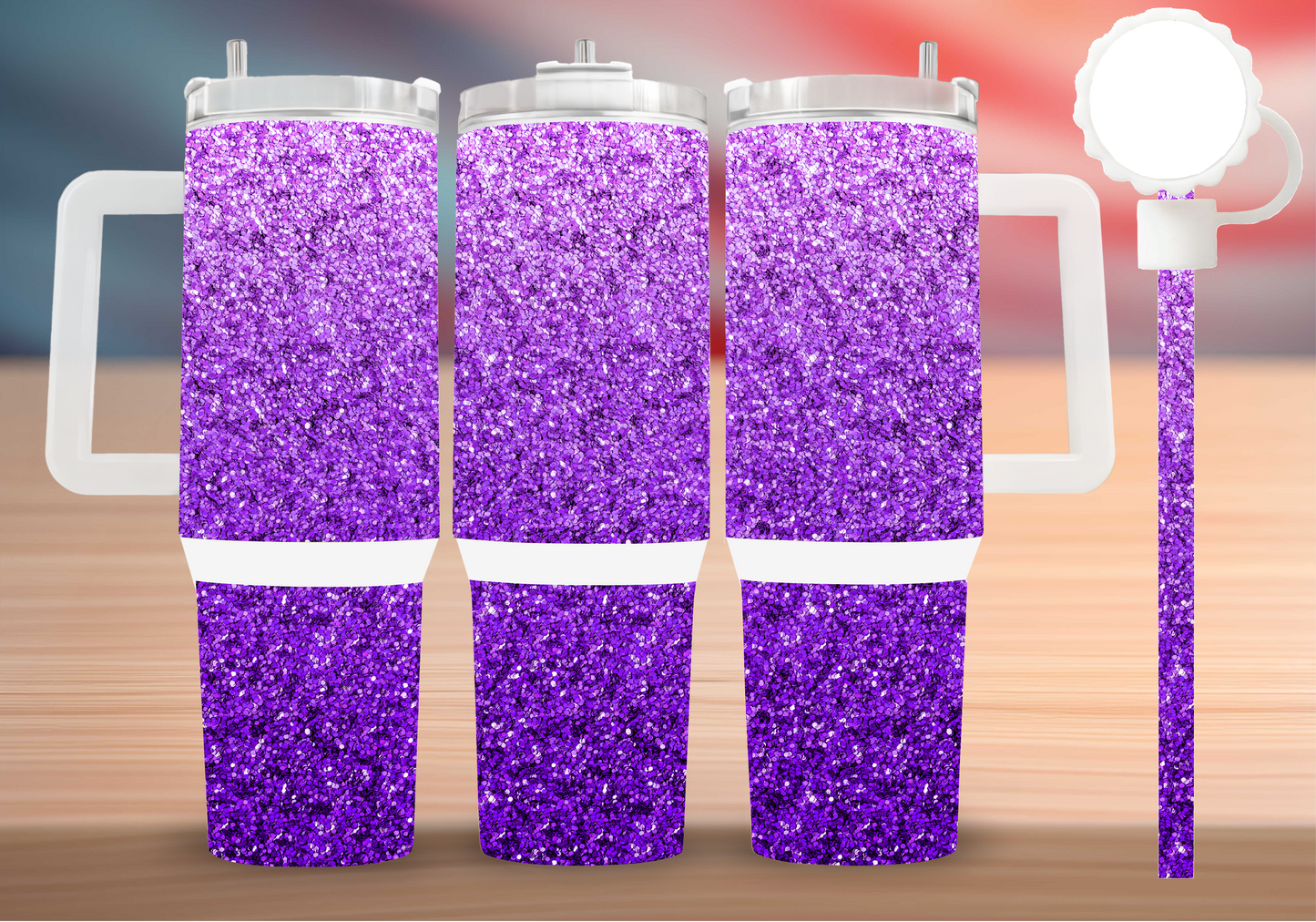 Personalized Tumbler with handle