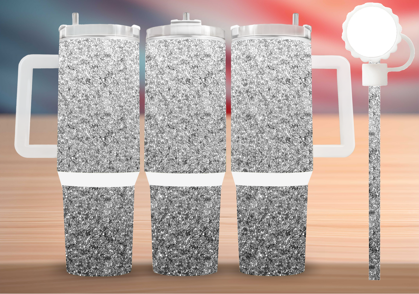 Personalized Tumbler with handle