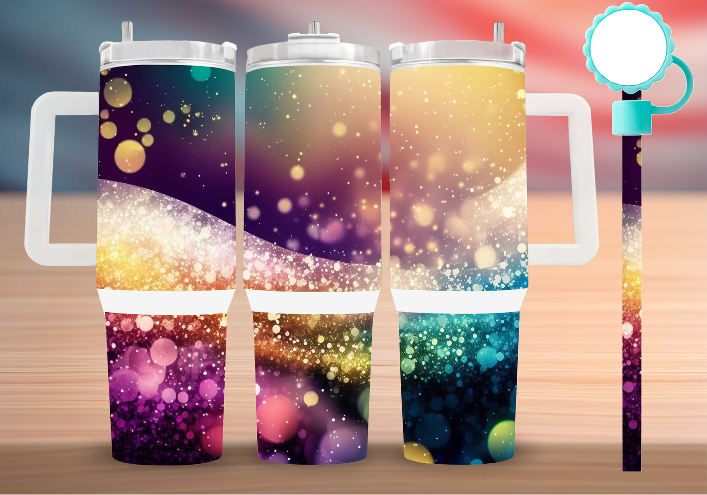 Personalized Tumbler with handle