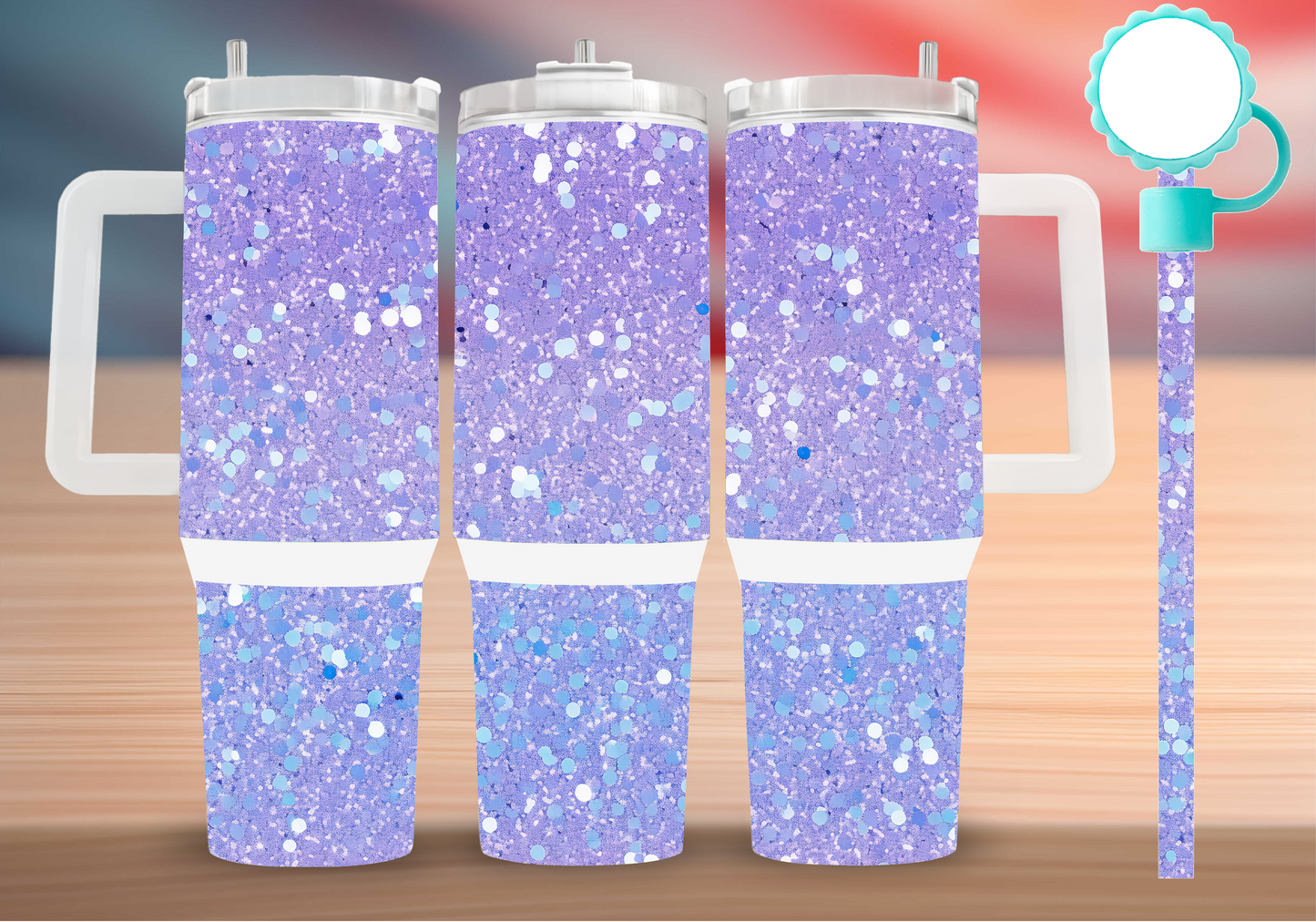 Personalized Tumbler with handle