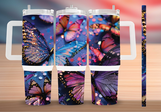 Personalized Tumbler with handle