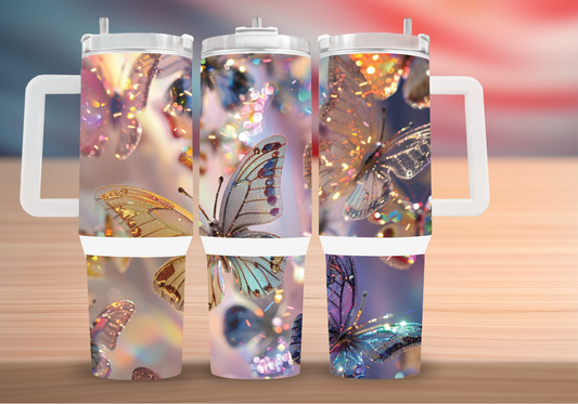 Personalized Tumbler with handle