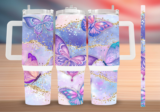 Personalized Tumbler with handle