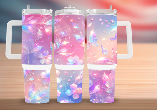 Personalized Tumbler with handle