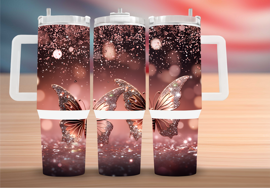 Personalized Tumbler with handle