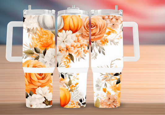 Personalized Tumbler with handle