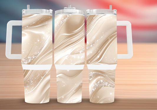 Personalized Tumbler with handle