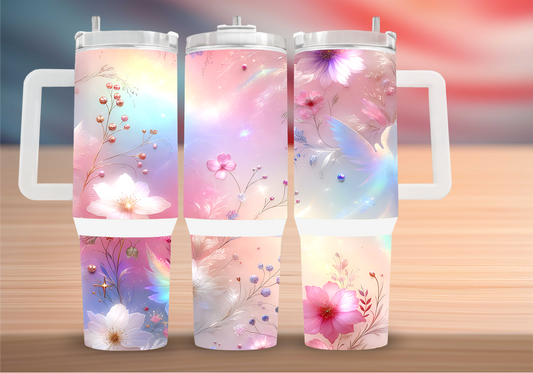 Personalized Tumbler with handle