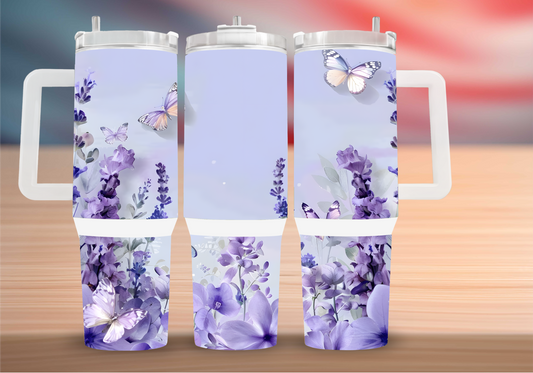 Personalized Tumbler with handle