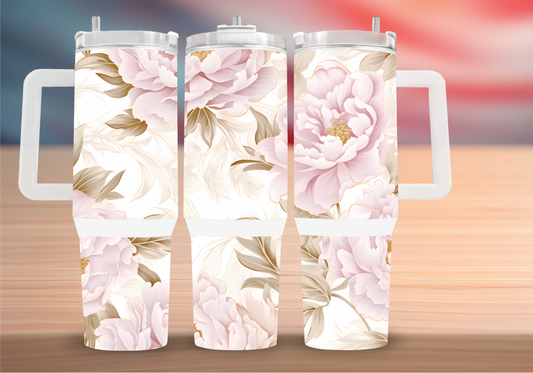 Personalized Tumbler with handle