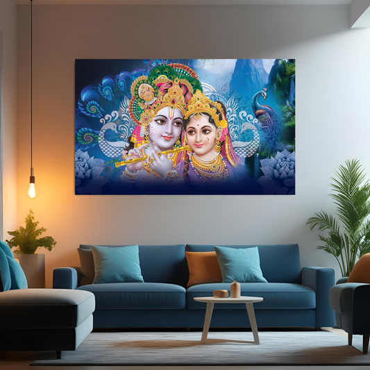 Canvas Art- Radha Krishna