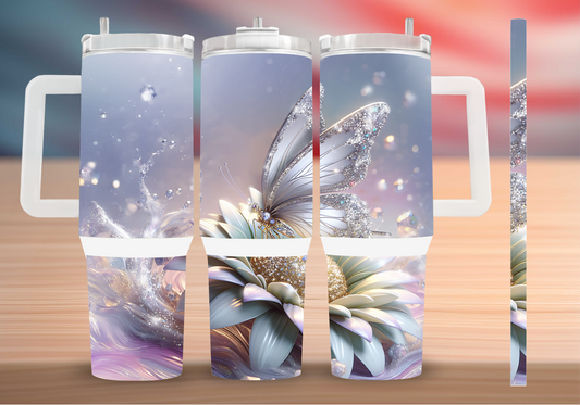 Personalized Tumbler with handle