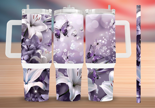 Personalized Tumbler with handle