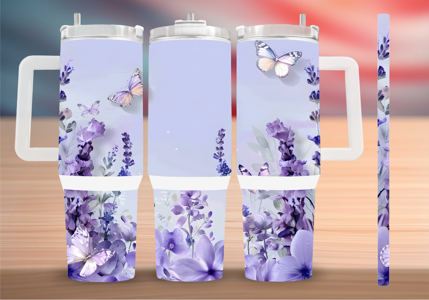 Personalized Tumbler with handle