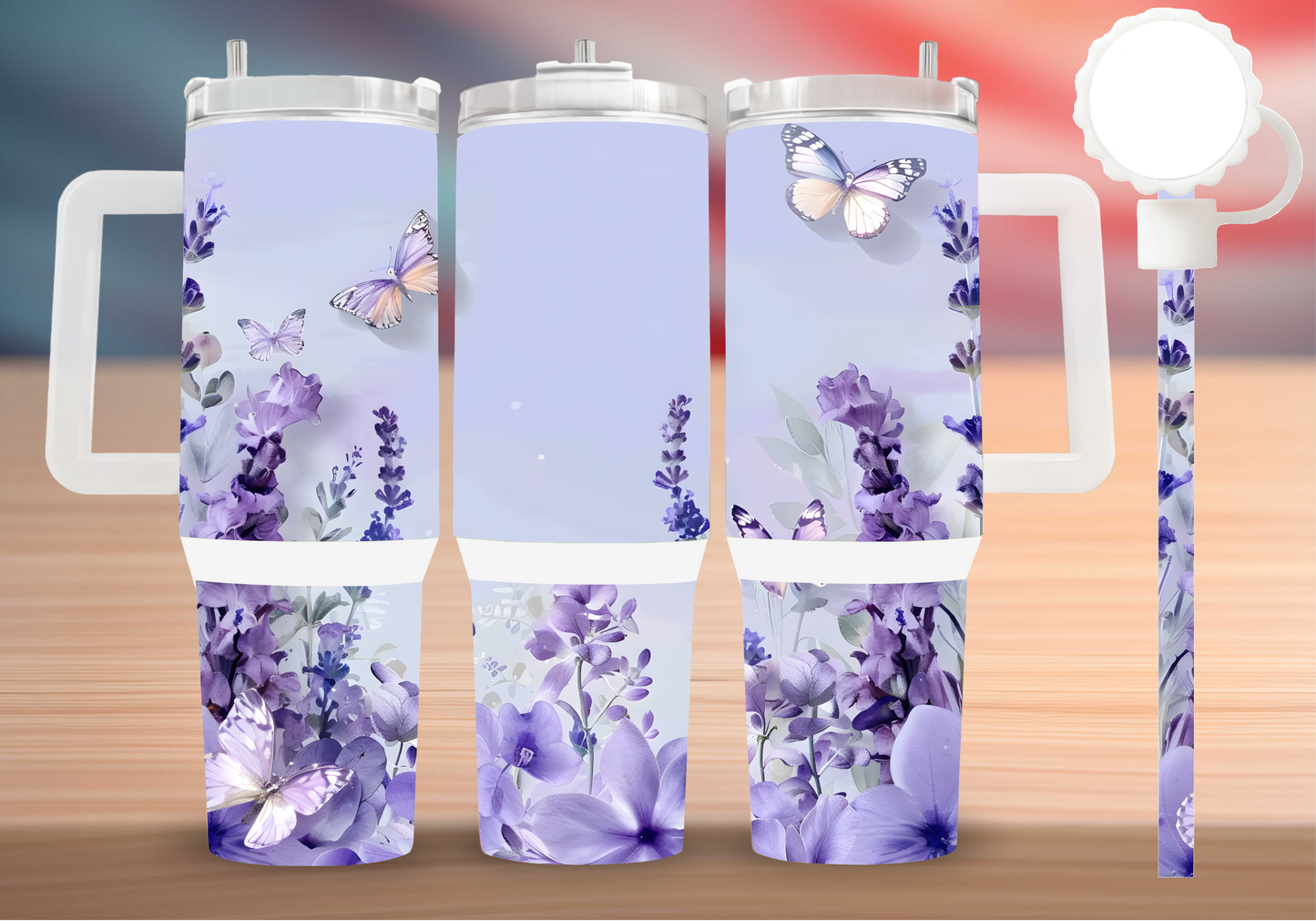 Personalized Tumbler with handle