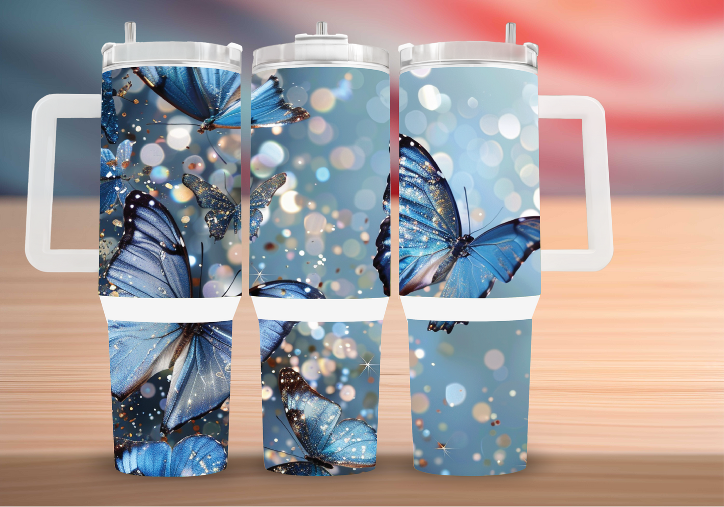 Personalized Tumbler with handle