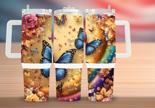 Personalized Tumbler with handle