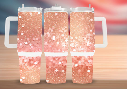 Personalized Tumbler with handle