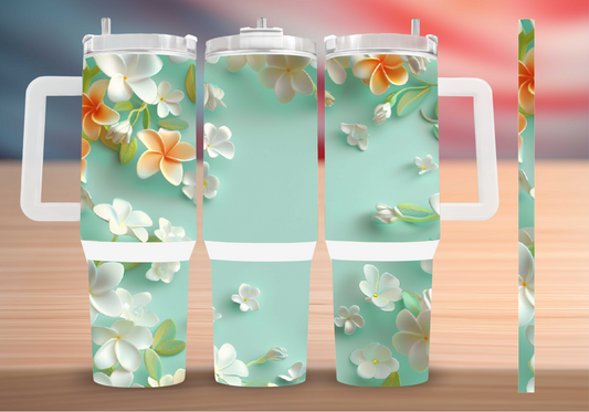 Personalized Tumbler with handle