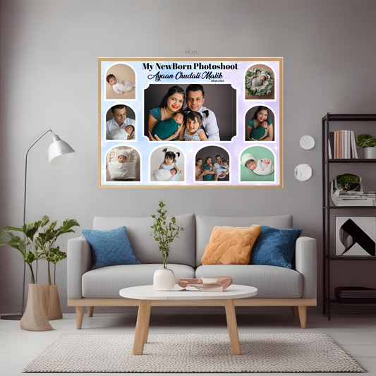 My NewBorn Photoshoot Frame