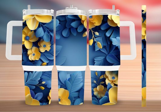 Personalized Tumbler with handle