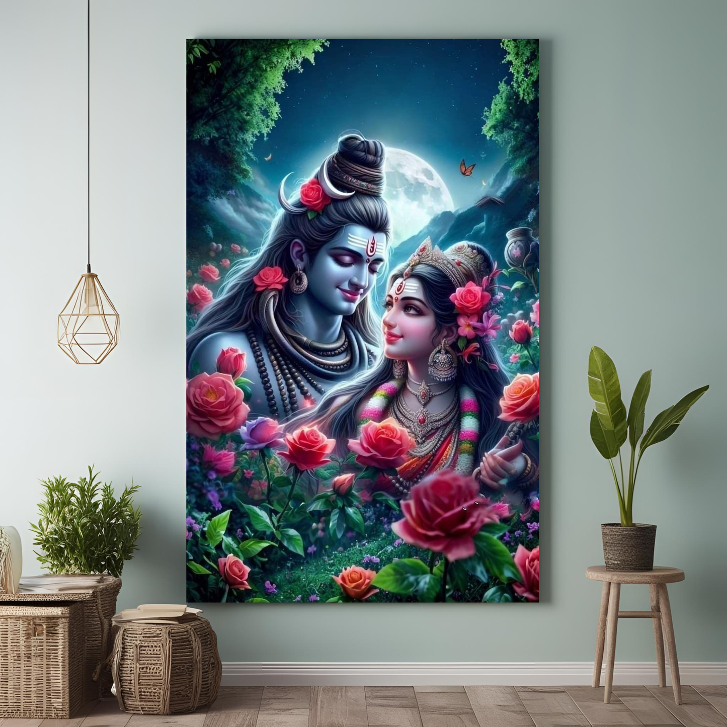 Canvas Art- Shiva Parbati