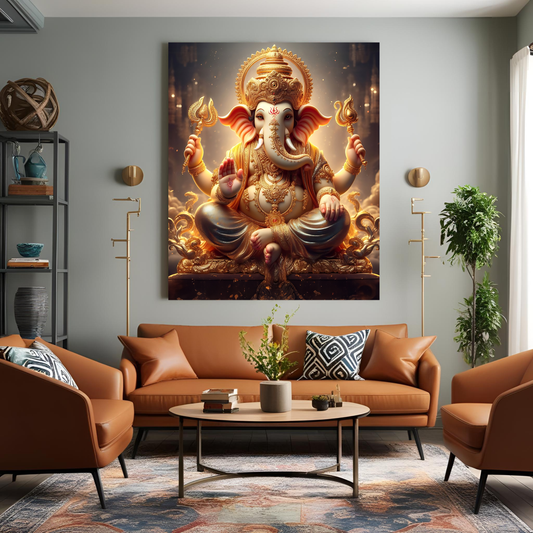 Canvas Art- Ganesha