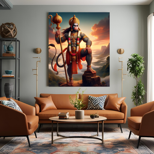 Canvas Art- Hanuman