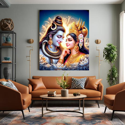 Canvas Art- Shiva Parbati