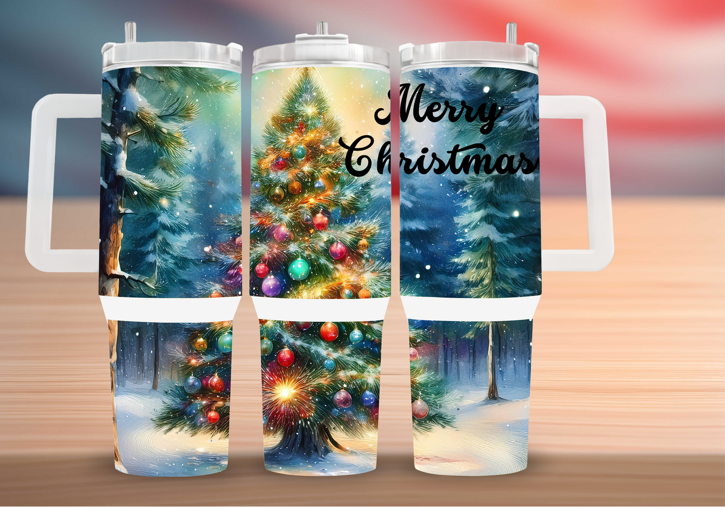 Personalized Tumbler with handle