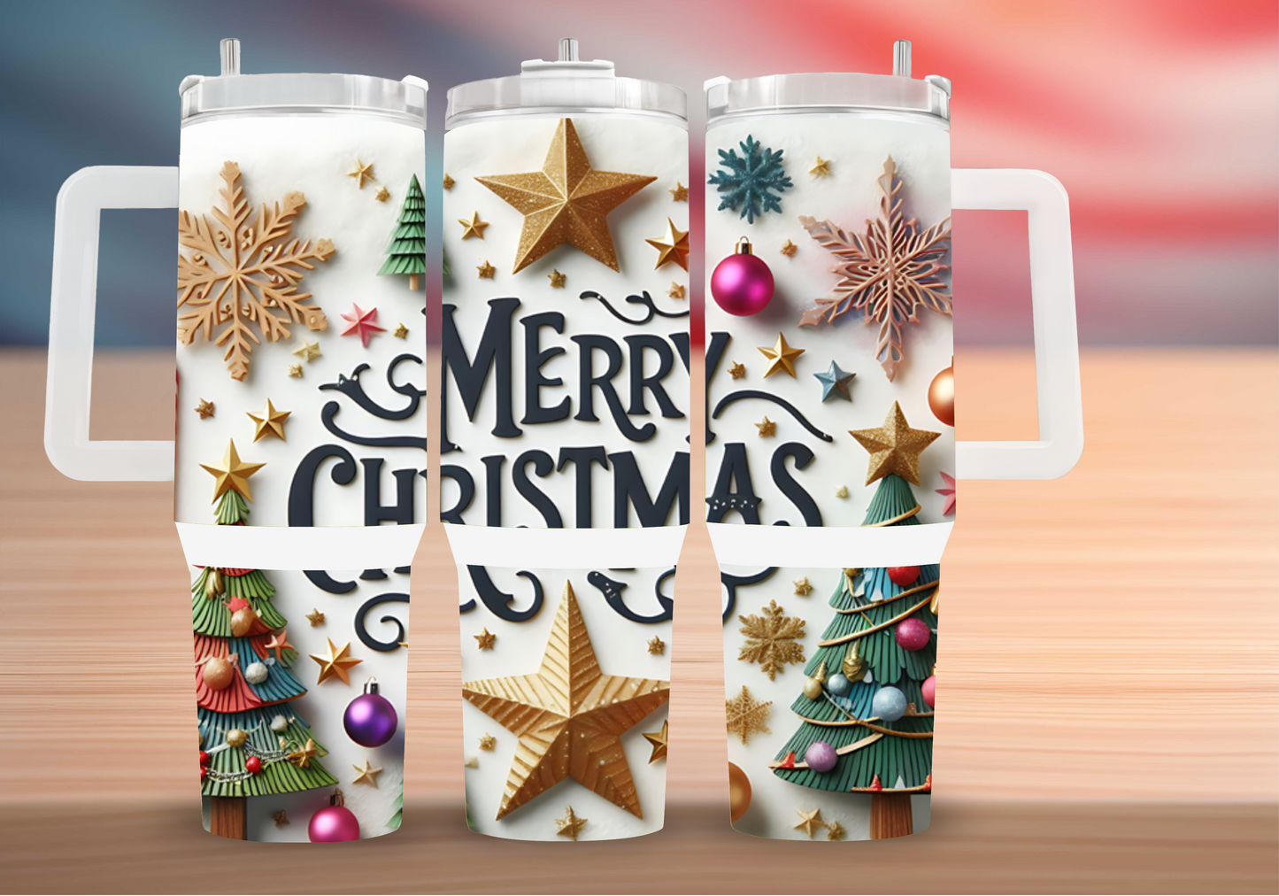 Personalized Tumbler with handle
