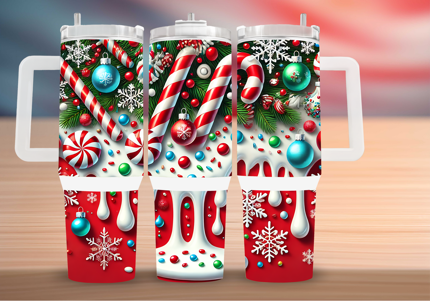 Personalized Tumbler with handle