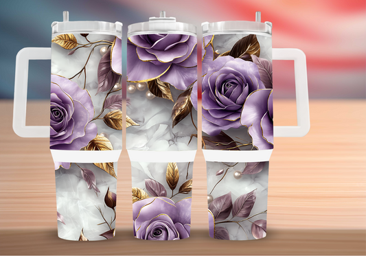 Personalized Tumbler with handle