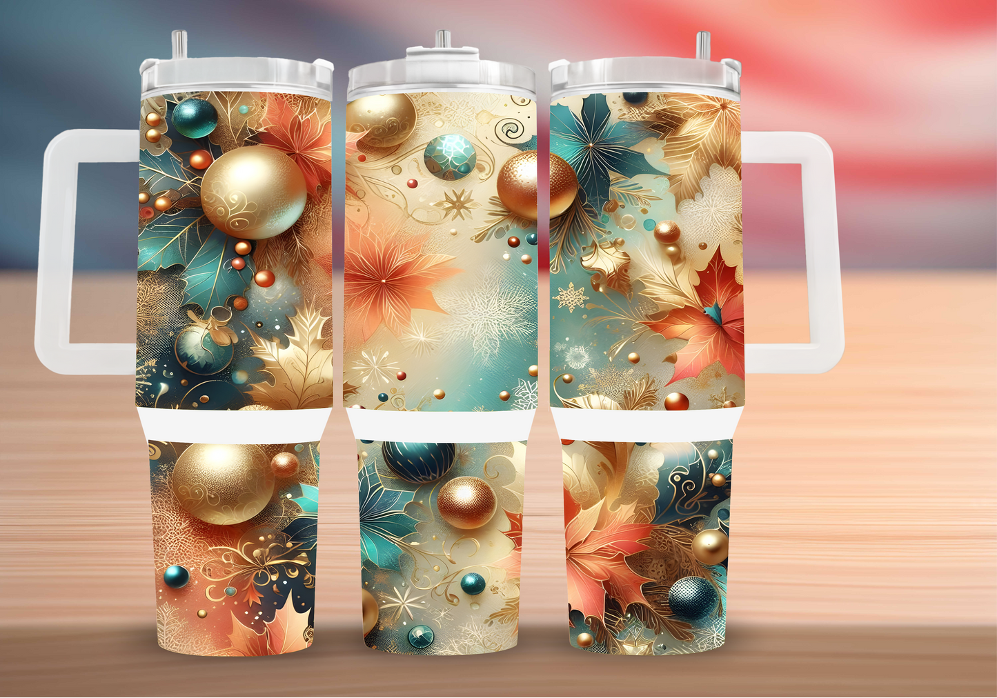 Personalized Tumbler with handle